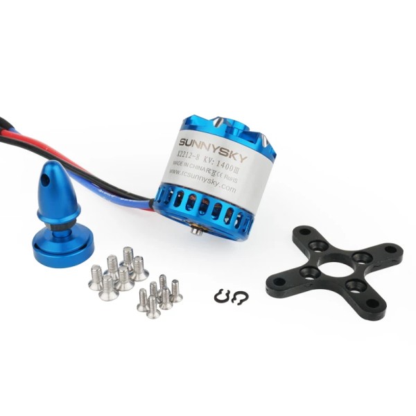 Moteur sans balais Sunnysky X2212-III 980KV 1250KV 1400KV 2450KV 3-4S d'origine pour drone de course RC